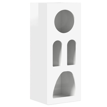 Sideboard Högblanka vita 40 x 35 x 100.5 cm Konstruerat trä