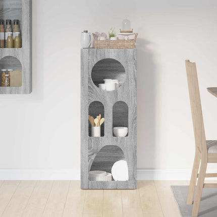Sideboard Grå Sonoma 40 x 35 x 100.5 cm Konstruerat trä