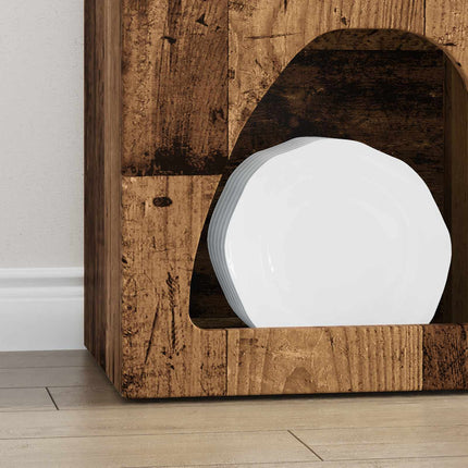 Sideboard Gammalt trä 40 x 35 x 100.5 cm Konstruerat trä