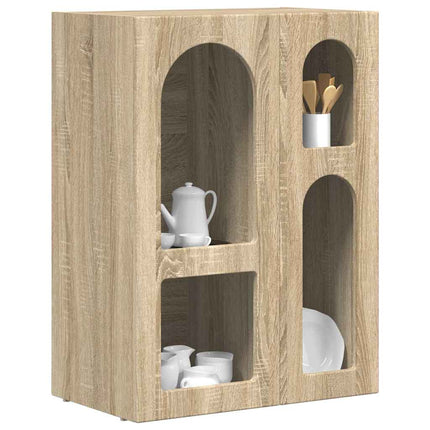 Sideboard Sonoma-ek 59 x 35 x 80.5 cm Konstruerat trä