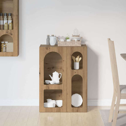 Sideboard ELST Artisan Ek 59 x 35 x 80.5 cm Konstruerat trä