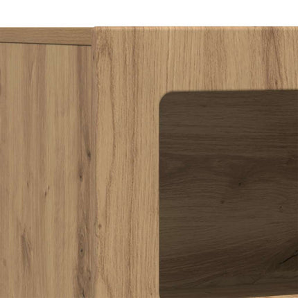 Sideboard ELST Artisan Ek 80,5 x 35 x 59 cm Konstruerat trä