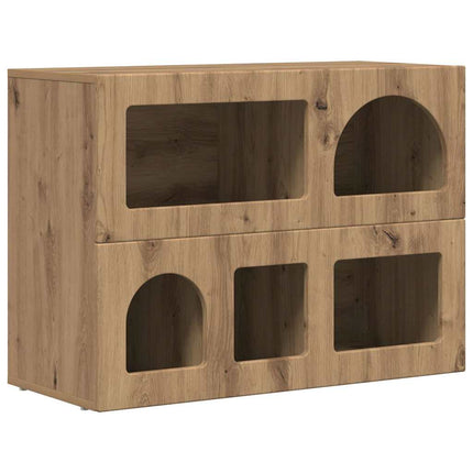 Sideboard ELST Artisan Ek 80,5 x 35 x 59 cm Konstruerat trä