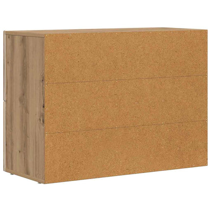 Sideboard ELST Artisan Ek 80,5 x 35 x 59 cm Konstruerat trä