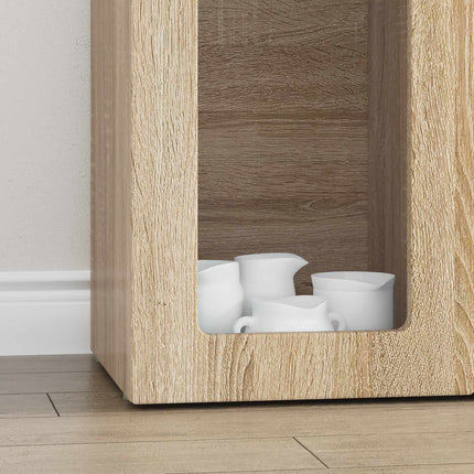 Sideboard Sonoma-ek 59 x 35 x 100,5 cm Konstruerat trä