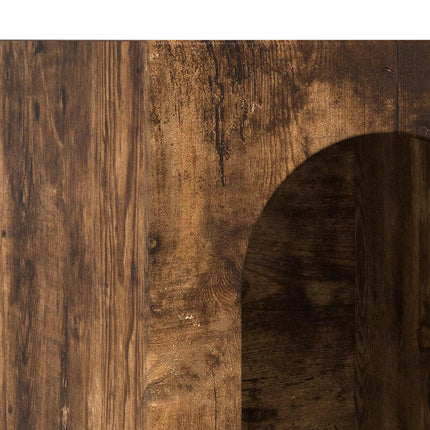 Sideboard Rökt ek 59 x 35 x 100,5 cm Konstruerat trä
