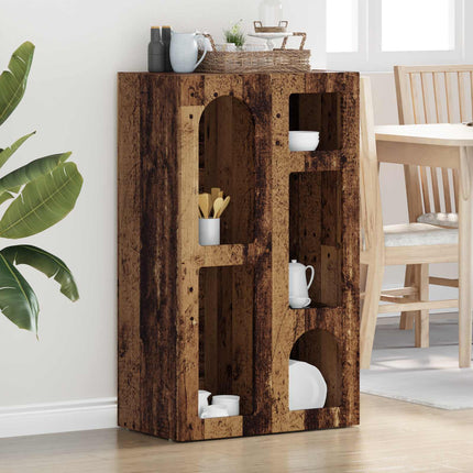 Sideboard Gammalt trä 59 x 35 x 100,5 cm Konstruerat trä