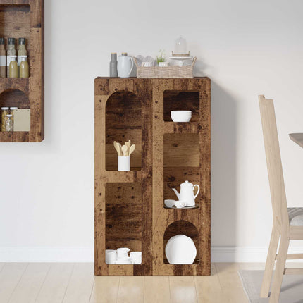 Sideboard Gammalt trä 59 x 35 x 100,5 cm Konstruerat trä