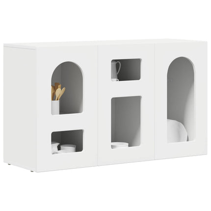 Sideboard Vit 100 x 35 x 59 cm Konstruerat trä