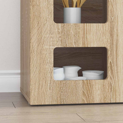 Sideboard Sonoma-ek 100 x 35 x 59 cm Konstruerat trä
