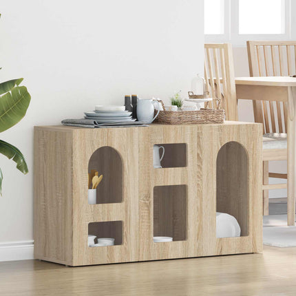 Sideboard Sonoma-ek 100 x 35 x 59 cm Konstruerat trä