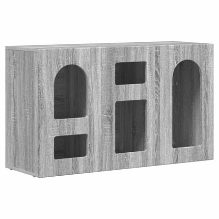 Sideboard Grå Sonoma 100 x 35 x 59 cm Konstruerat trä