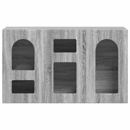 Sideboard Grå Sonoma 100 x 35 x 59 cm Konstruerat trä