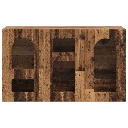 Sideboard Gammalt trä 100 x 35 x 59 cm Konstruerat trä
