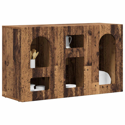 Sideboard Gammalt trä 100 x 35 x 59 cm Konstruerat trä