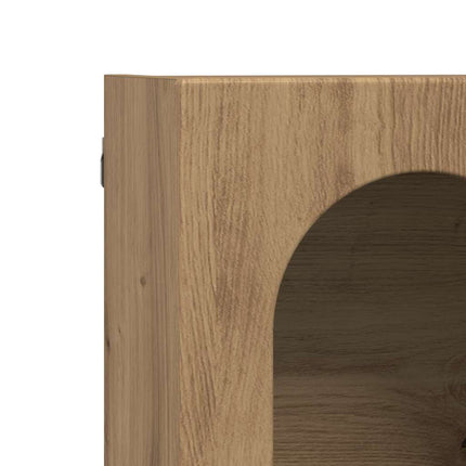 Hängande skåp Artisan Ek 59 x 20 x 100 cm Konstruerat trä