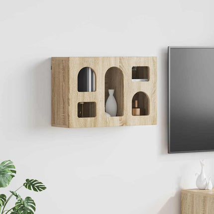 Hängande skåp Sonoma-ek 60 x 20 x 40 cm Konstruerat trä