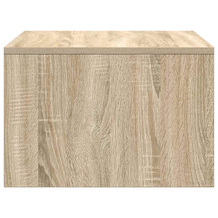 Väggmonterat skrivbord Väggmonterad Sonoma-ek 60 x 45 x 30 cm