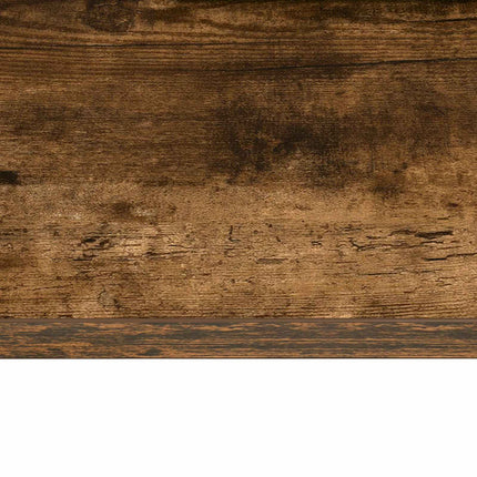 Väggmonterat skrivbord Rökt ek 60 x 45 x 30 cm Konstruerat trä