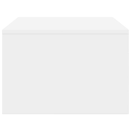 Väggmonterat skrivbord Vit 80 x 45 x 30 cm Konstruerat trä