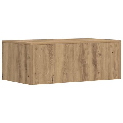 Väggmonterat skrivbord Väggmonterad Artisan Ek 80 x 45 x 30 cm