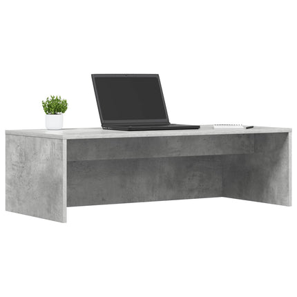 Väggmonterat skrivbord Väggmonterad Betonggrå 100 x 45 x 30 cm