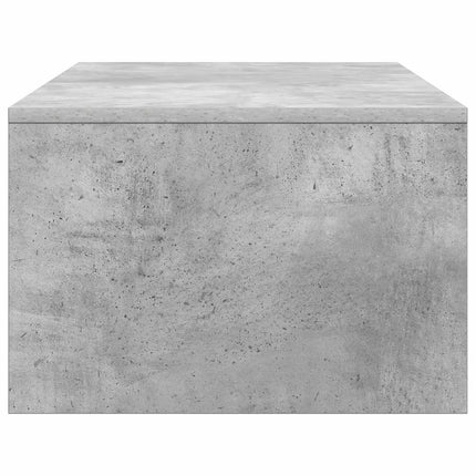 Väggmonterat skrivbord Väggmonterad Betonggrå 100 x 45 x 30 cm