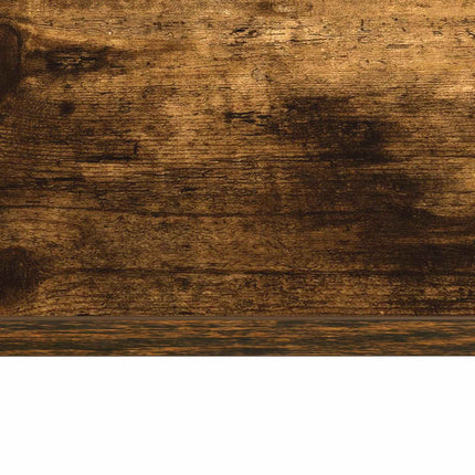 Väggmonterat skrivbord Rökt ek 100 x 45 x 30 cm Konstruerat trä