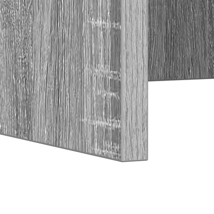 Väggmonterat skrivbord Väggmonterad Grå Sonoma 100 x 45 x 30 cm
