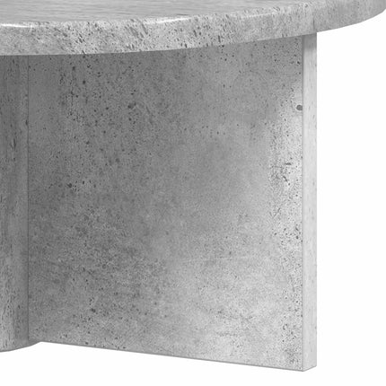 Vägg hylla Väggmonterat 2 st Betonggrå 38 x 19 x 19 cm