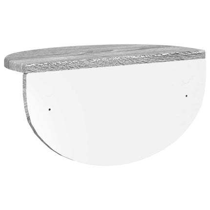 Vägg hylla Grå Sonoma 38 x 19 x 19 cm Konstruerat trä