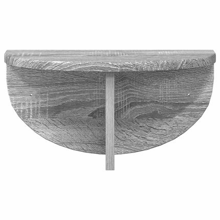 Vägg hylla Grå Sonoma 38 x 19 x 19 cm Konstruerat trä
