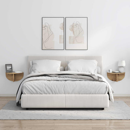Vägg hylla Artisan Ek 38 x 19 x 19 cm Konstruerat trä