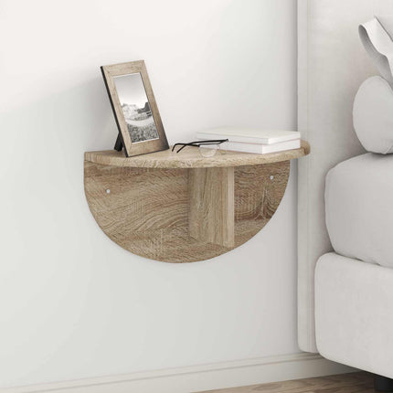 Vägg hylla Sonoma-ek 48 x 24 x 24 cm Konstruerat trä