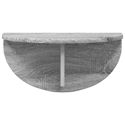 Vägg hylla Grå Sonoma 48 x 24 x 24 cm Konstruerat trä