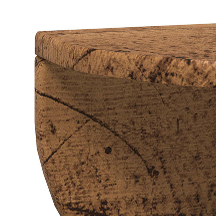 Vägg hylla Gammalt trä 48 x 24 x 24 cm Konstruerat trä