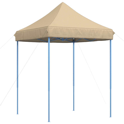 Partytält Beige 200 x 200 x 306 cm Oxford Tyg