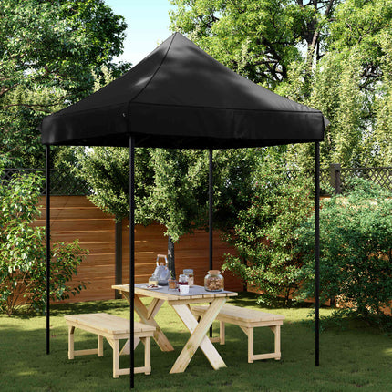 Partytält Svart 200 x 200 x 306 cm Oxford Tyg
