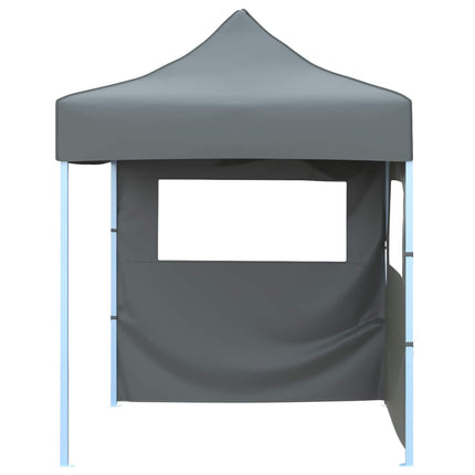 Partytält Antracit 200 x 200 x 315 cm Oxford Tyg