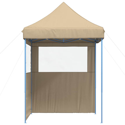 Partytält Beige 200 x 200 x 306 cm Oxford Tyg