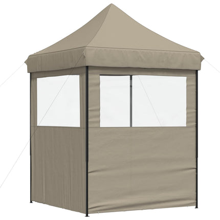Partytält Taupe 200 x 200 x 306 cm Oxford Tyg