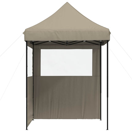 Partytält Taupe 200 x 200 x 306 cm Oxford Tyg