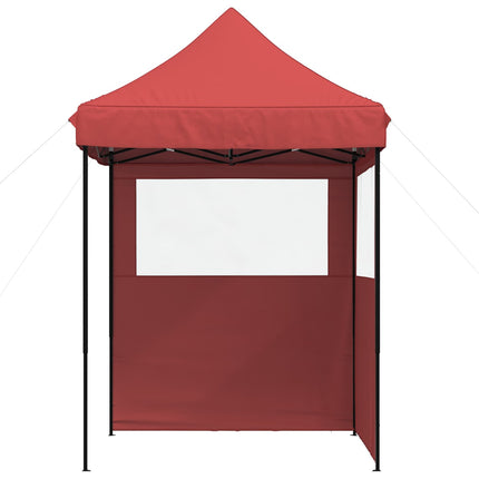 Partytält Vinröd 200 x 200 x 306 cm Oxford Tyg