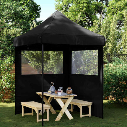 Partytält Svart 200 x 200 x 306 cm Oxford Tyg