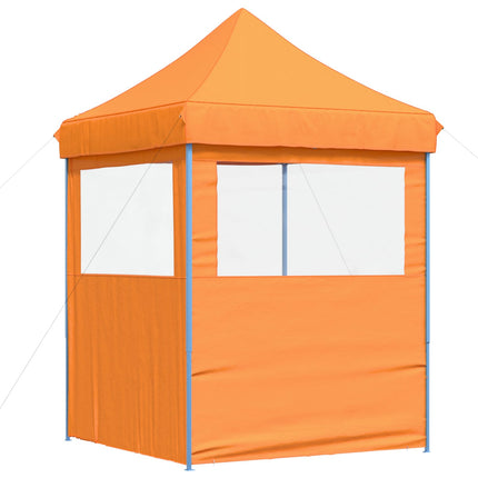 Partytält Orange 200 x 200 x 306 cm Oxford Tyg