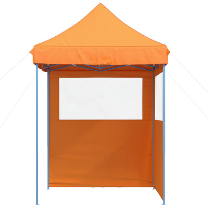 Partytält Orange 200 x 200 x 306 cm Oxford Tyg