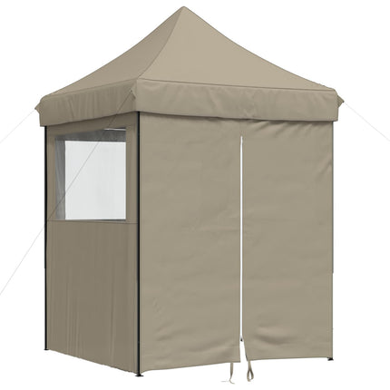 Partytält Taupe 200 x 200 x 306 cm Oxford Tyg