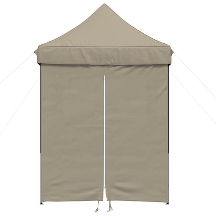 Partytält Taupe 200 x 200 x 306 cm Oxford Tyg