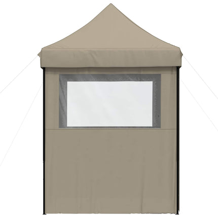 Partytält Taupe 200 x 200 x 306 cm Oxford Tyg