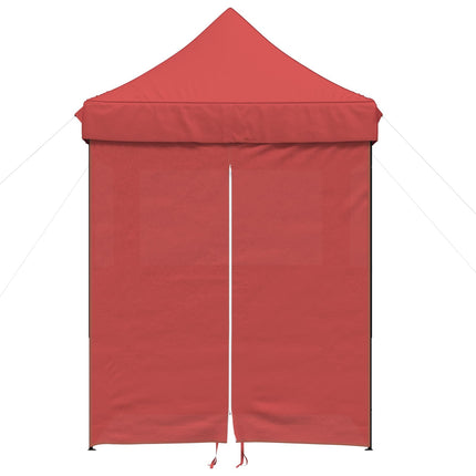 Partytält Vinröd 200 x 200 x 306 cm Oxford Tyg